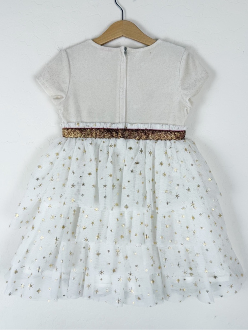 American Girl bitty baby Golden Twinkle Dress - Picture 5 of 8